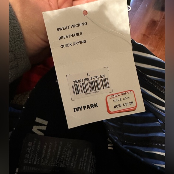 NWT Ivy Park leggings size L - Picture 7 of 11
